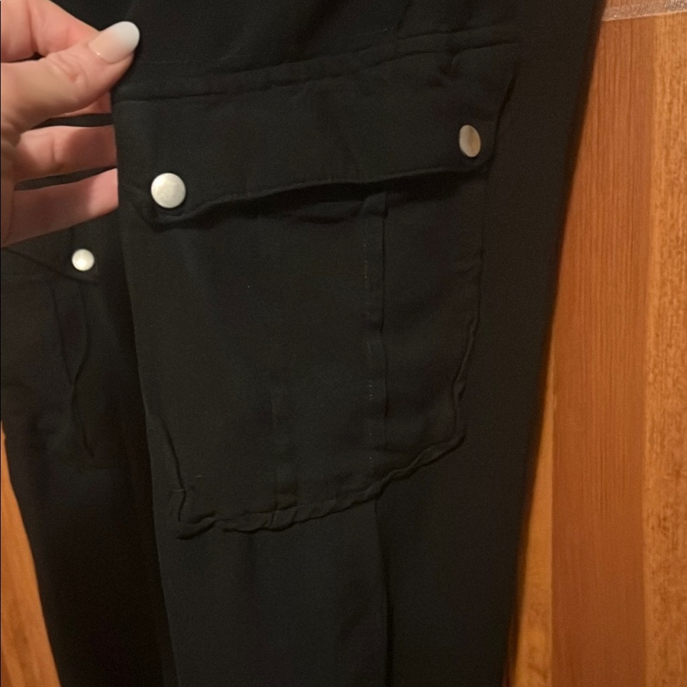 Black Jogger Pants - Picture 2 of 5